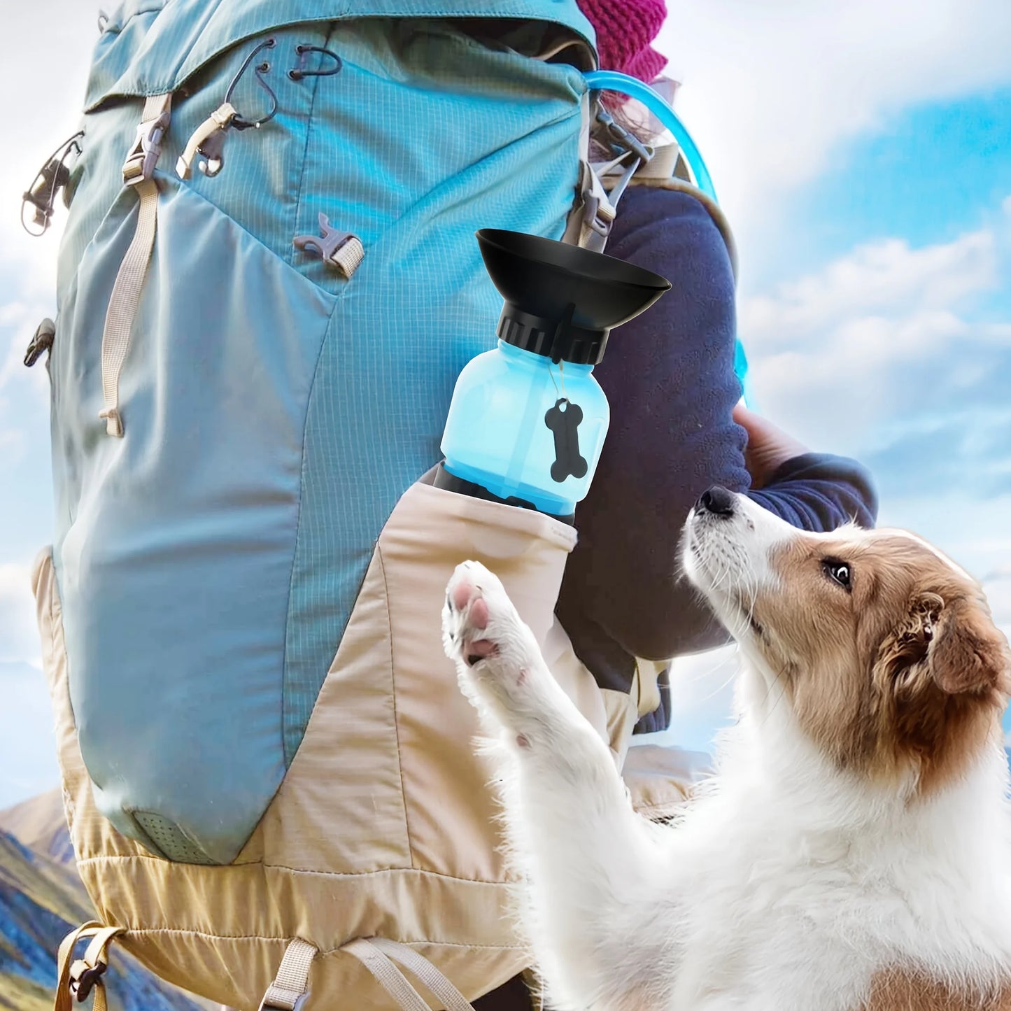 ChillHuaHua Portable Travel Water Bottle Dispenser For Dogs
